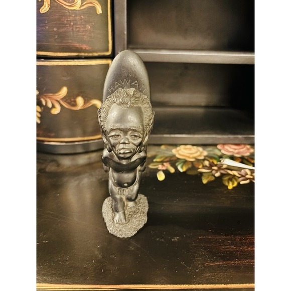 Vintage Coco Joe's Lava Tiki - He'e Nalu Kaumaha /Surfboard- Made in Hawaii!